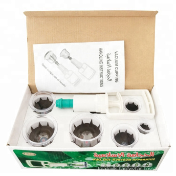 Wholesale 6 chinese china made massage medical vacuum cupping set